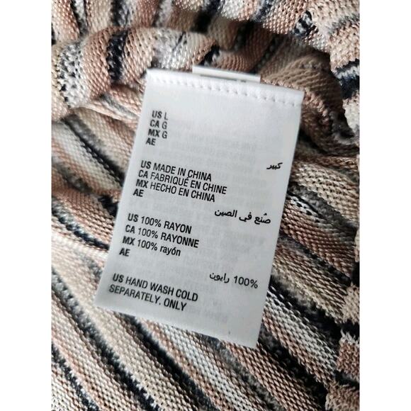 I.N.C. International Concepts Knit Halter Top & Fringe-Trim Midi Skirt L Nwt - Picture 10 of 12